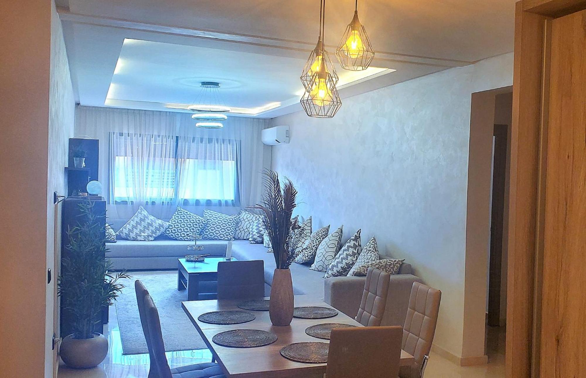 Super Appartement Haut Standing Ensoleille Gare Marrakesh Exterior photo